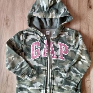 Gap Kids zip up sweater